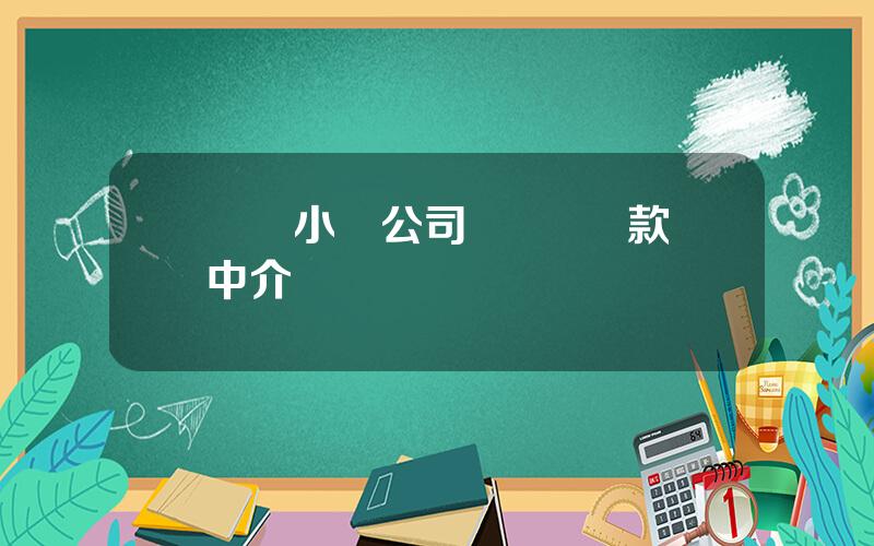 廈門小貸公司 廈門 貸款中介